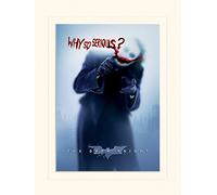 Pyramid International The Dark Knight (Why SO Serious) - Memorabilia, Formato 30 x 40 cm, Carta, Multicolore, 30 x 40 x 1.3 cm