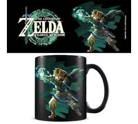 Pyramid International The Legend of Zelda: Tears of The Kingdom (Sacred Power), tazza nera, elegante e unica, 312 ml, taglia unica