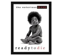 Pyramid International The Notorious B.I.G - Stampa da collezione in plexiglas incorniciato, 30 x 40 cm, poster e stampe, taglia unica
