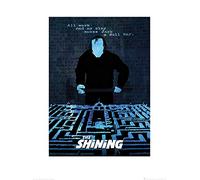 Pyramid International The Shining (Labirinto) - Stampa Artistica 60 x 80 cm, Carta, Multicolore, 60 x 80 x 1.3 cm