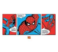 Pyramid International Trittico Spider-Man Stampa Artistica, Carta, Multicolore, 50 x 100 x 1.3 cm