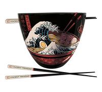 Pyramid International VINCENT TRINIDAD (GREAT RAMEN WAVE) RAMEN BOWL AND CHOPSTICKS SET