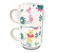 Pyramid International Winnie The Pooh GP85867, set di 2 tazze impilabili in ceramica (design Friends Forever) - Merchandising ufficiale, GP85867, Nc