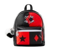 Pyramid International ZAINO MODA SUICIDE SQUAD HARLEY QUINN (LIVE FAST DIE CLOWN), Rosso, Taglia unica, Casual