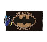 Pyramid International Zerbino Batman in fibra di cocco (Enter the Batcave) 33 cm x 60 cm, per interni ed esterni, prodotto ufficiale