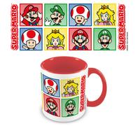 PYRAMID Super Mario - 4 Couleur - Mug intérieur coloré 315 ml