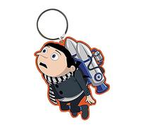 PYRAMID INTERNATIONAL Pyramid Minions 2: Gru Jetpack Rubber Keychain (Portachiavi Gomma) Merchandising, 4,5 x 6 cm