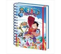 Pyramid - One Piece - Quaderno A5 A Righe, Multicolore Pyramid