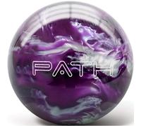 Pyramid Path Bowling Ball (Purple/Black/White, 9 LB)