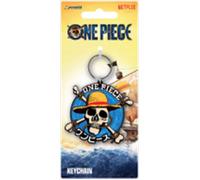 Pyramid International One Piece Live Action Straw Hat Crew Icon - Portachiavi in gomma RK39490C, multicolore, Taglia unica