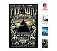 Pyramid: Poster Pink Floyd 1973, Non Laminato, Standard, Poster da Parete
