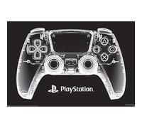 Pyramid: Poster Playstation X-Ray Pad, Non Laminato, Standard, Poster da Parete