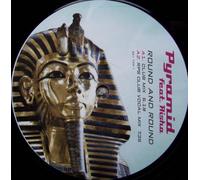 Pyramid - Round and around (4 versions, 2000, feat. Aisha) / Vinyl Maxi Single [Vinyl 12'']