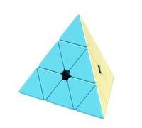 Pyramid Speed Cube, Speed Cube senza adesivi, educativo | Puzzle cubo primi passi: giocattolo magico arcobaleno, compito di pensiero spirituale