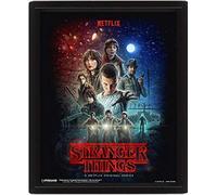 Pyramid Stranger Things - Cornice in 3D con lente