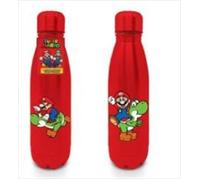 Pyramid - Super Mario - Borraccia In Metallo Mario Licenza U-rosso Pyramid