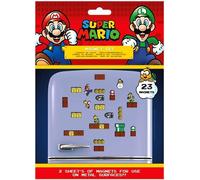 PYRAMID Super Mario Set di 23 magneti (Regno dei funghi) Ms65081