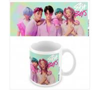 Pyramid International K-POP - Tazza da caffè in ceramica bianca di alta qualità, per casa o ufficio, motivo: cacciatori di demoni (SAJA Boys) da 315 ml