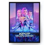 Pyramid - Tela Retroilluminata - KPOP Demon Hunter - Lampada Light Up Canvas - L