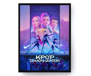 Pyramid - Tela Retroilluminata - KPOP Demon Hunter - Lampada Light Up Canvas - L