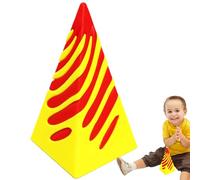 Pyramide Fidget Imprimée en 3D | Jouet Anti Stress | Modèle Décoratif de Bureau | PLA 5,5x5,5x11cm Design Inspiré des Pyramides, à manipuler ou à exposer