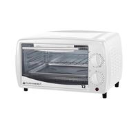 PYRAMIDEA Forno Elettrico Capacità 12 Litri 650 Watt con Timer Colore Bianco