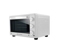 PYRAMIDEA Forno Elettrico Ventilato Capacità 28 Litri 1500W con Timer Colore Bianco