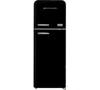 PYRAMIDEA Frigorifero Doppia Porta Ventilato 240 Litri Colore Nero Matto MAMBO2402B