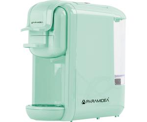 PYRAMIDEA Macchina per Caffè 3 in 1 Compatibile Nespresso Dolcegusto e Cialde Bevande Fredde da 0,6L colore Verde - ICP310G