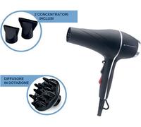 PYRAMIDEA ASCIUGACAPELLI PROFESSIONALE PH2009AC 2000W NERO**PUOI PAGARE ANCHE ALLA CONSEGNA!!!**