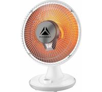 PYRAMIDEA Stufetta Elettrica a Parabola a Carbonio da 600W Colore Argento SC600T