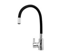 Pyramis Flessi rubinetto da cucina verticale nero 090919638