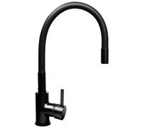 Pyramis Flessi rubinetto da cucina verticale nero 090941901