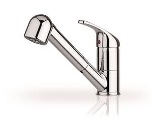 Pyramis Miscelatore Ad Alta Pressione Per Cucina Rubinetto Con Doccia Estraibile