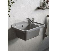Pyramis Neo lavabo da giardino con rubinetto 51x34 cm plastica 070179501 A