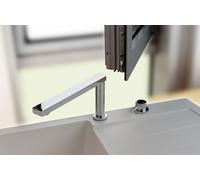 Pyramis Satellita rubinetto da cucina verticale cromo 090917138