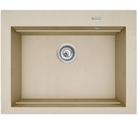 Pyramis Siros lavello in granito 67x51.5 cm beige 070094101