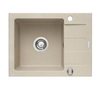 Pyramis Sparta lavello in granito 59x44 cm beige 070073601