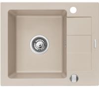 Pyramis Sparta Mini lavello in granito 56x46 cm beige 070179312
