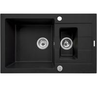 Pyramis Sparta Plus lavello in granito 78x48 cm 70062901