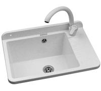 Pyramis Top lavabo da giardino con rubinetto 50.5x34.5 cm plastica 070179101 O