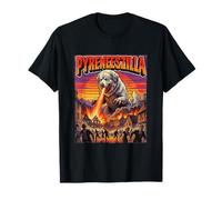 Pyreneeszilla Grande Pirenei Cane - Dogzilla Monster Movie Maglietta