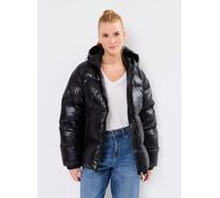 Piumino con cappuccio Pyrenex Sten 3 Shiny Noir S