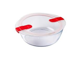 Pyrex 208PH00 Scatola portaoggetti, vetro, trasparente, 1 pezzo