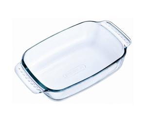 Pyrex 3426470010641 piatto piano Rettangolare Vetro temperato Trasparente 1 pz