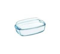 CASSERUOLA TEGAME C/COPERCHIO RETTANGOLARE VETRO 37x22x10H PYREX 03 2024
