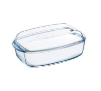 CASSERUOLA TEGAME C/COPERCHIO RETTANGOLARE VETRO 37x22x10H PYREX 03 2024