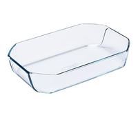 Pyrex 6432 Inspiration Tegame Rettangolare, Borosilicato, Trasparente, 27 x 18 x 6.5 cm
