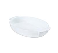 PIROFILA TEGAME TEGLIA OVALE WHITE CERAMICA DA FORNO CM.41,5x26x8H PYREX 2 2024