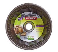 Pyrex 8013123,0 Asimetria Stampo per gugelhupf in acciaio antiaderente, ø 22 cm, marrone